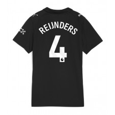 Manchester City Tijjani Reijnders #4 Bortatröja Dam 2025-26 Korta ärmar